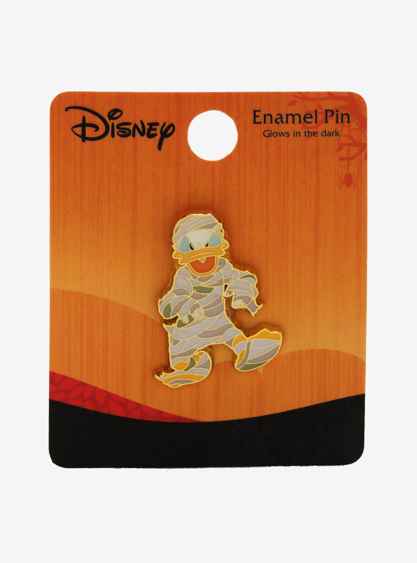 Loungefly Disney Donald Duck Mummy Enamel Pin - BoxLunch Exclusive, , alternate