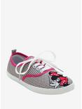 Plus Size Disney Mickey Mouse & Minnie Mouse Kissing Lace-Up Sneakers, , alternate