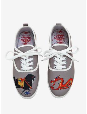 Plus Size Disney Mulan Mushu Kahn & Cric-Kee Lace-Up Sneakers, , hi-res