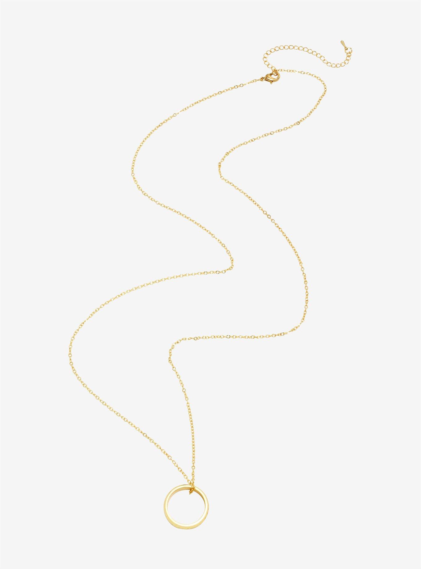 The Lord Of The Rings One Ring On Chain - BoxLunch Exclusive, , alternate