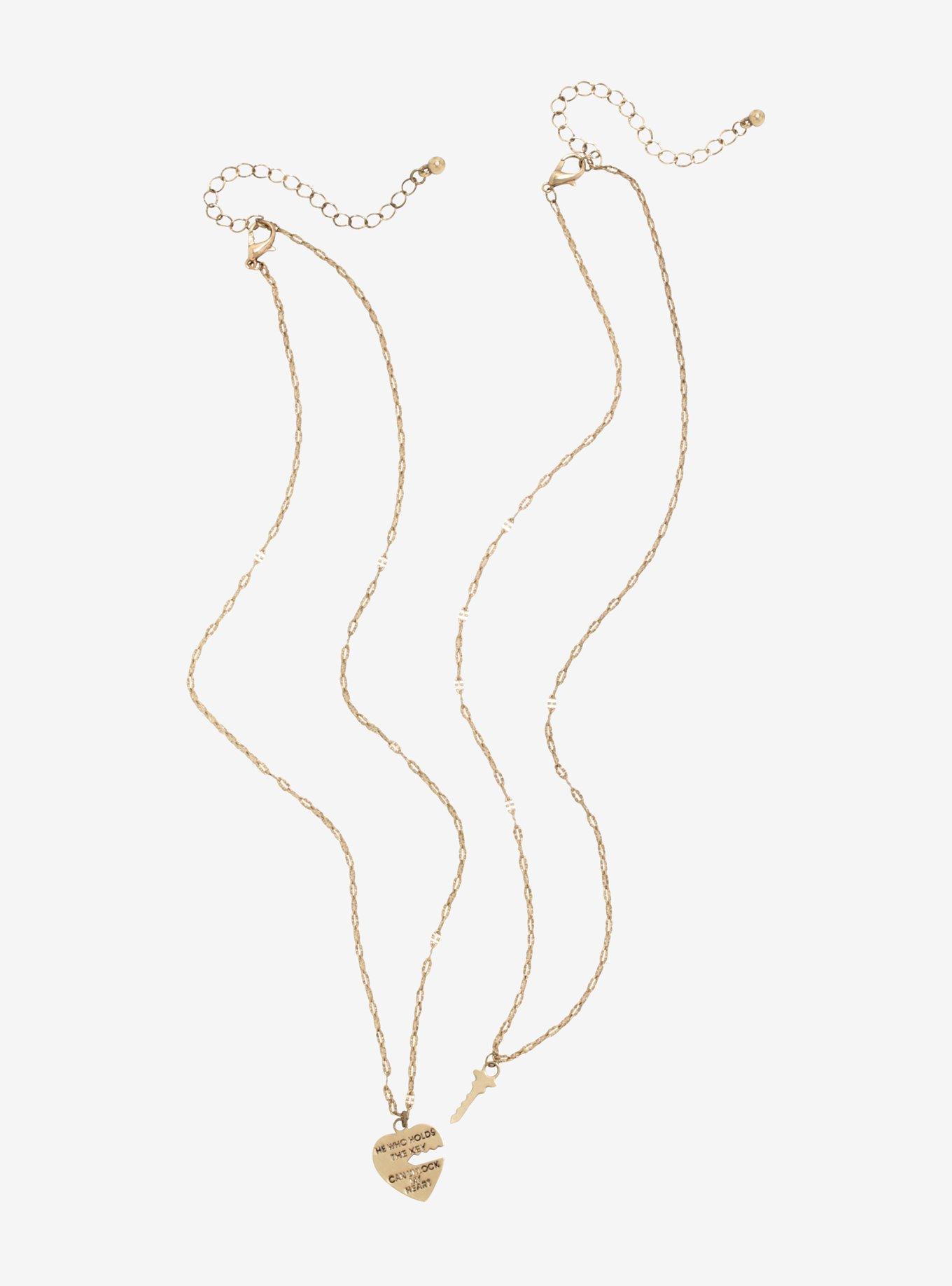 Key To My Heart Necklace Set, , alternate