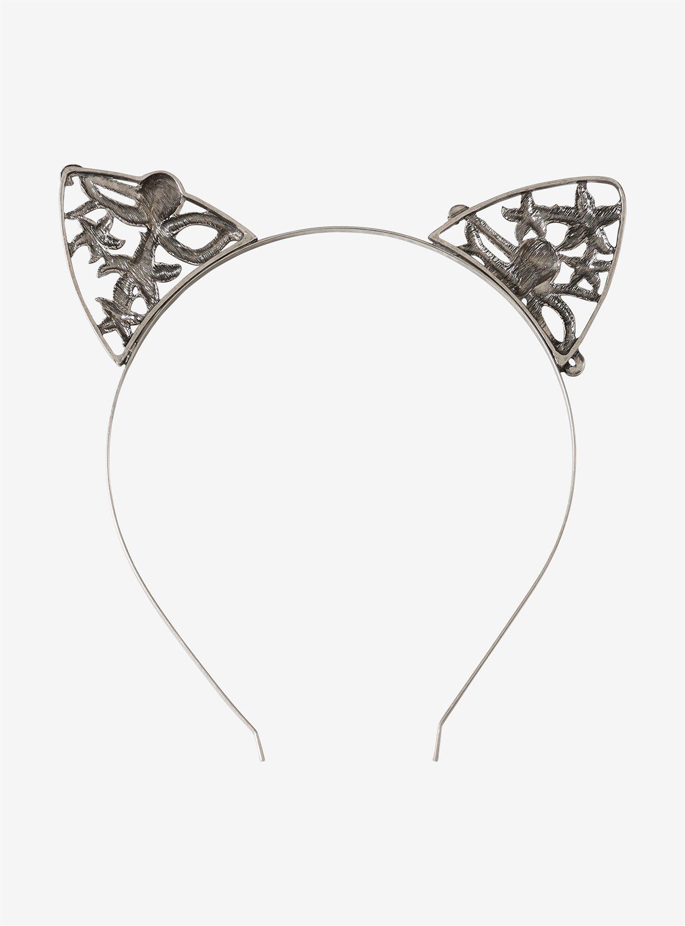 Octopus Cat Ears Headband, , alternate