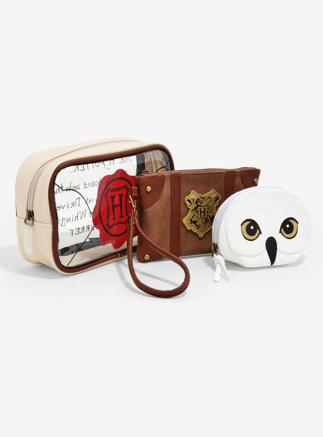 Harry Potter Hogwarts Letter Cosmetic Bag Set - BoxLunch Exclusive, , alternate