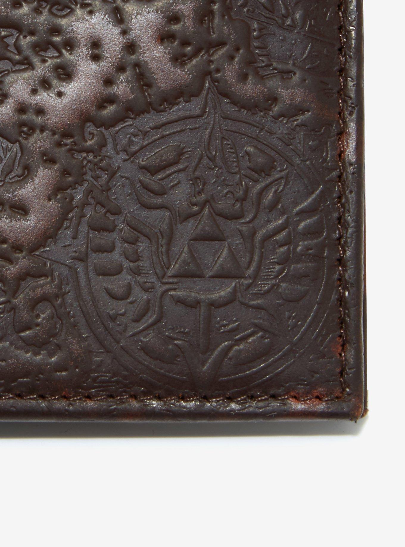 Nintendo The Legend Of Zelda Map Embossed Bi-Fold Wallet - BoxLunch Exclusive, , alternate