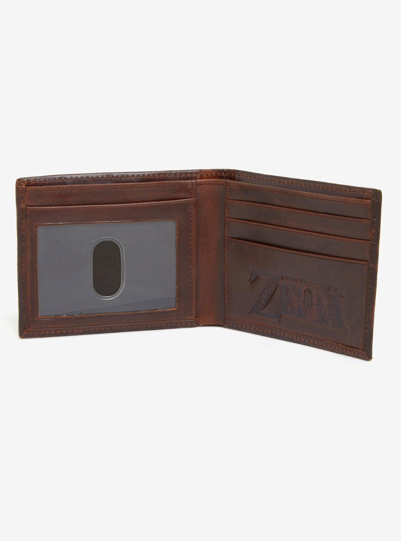Nintendo The Legend Of Zelda Map Embossed Bi-Fold Wallet - BoxLunch Exclusive, , alternate