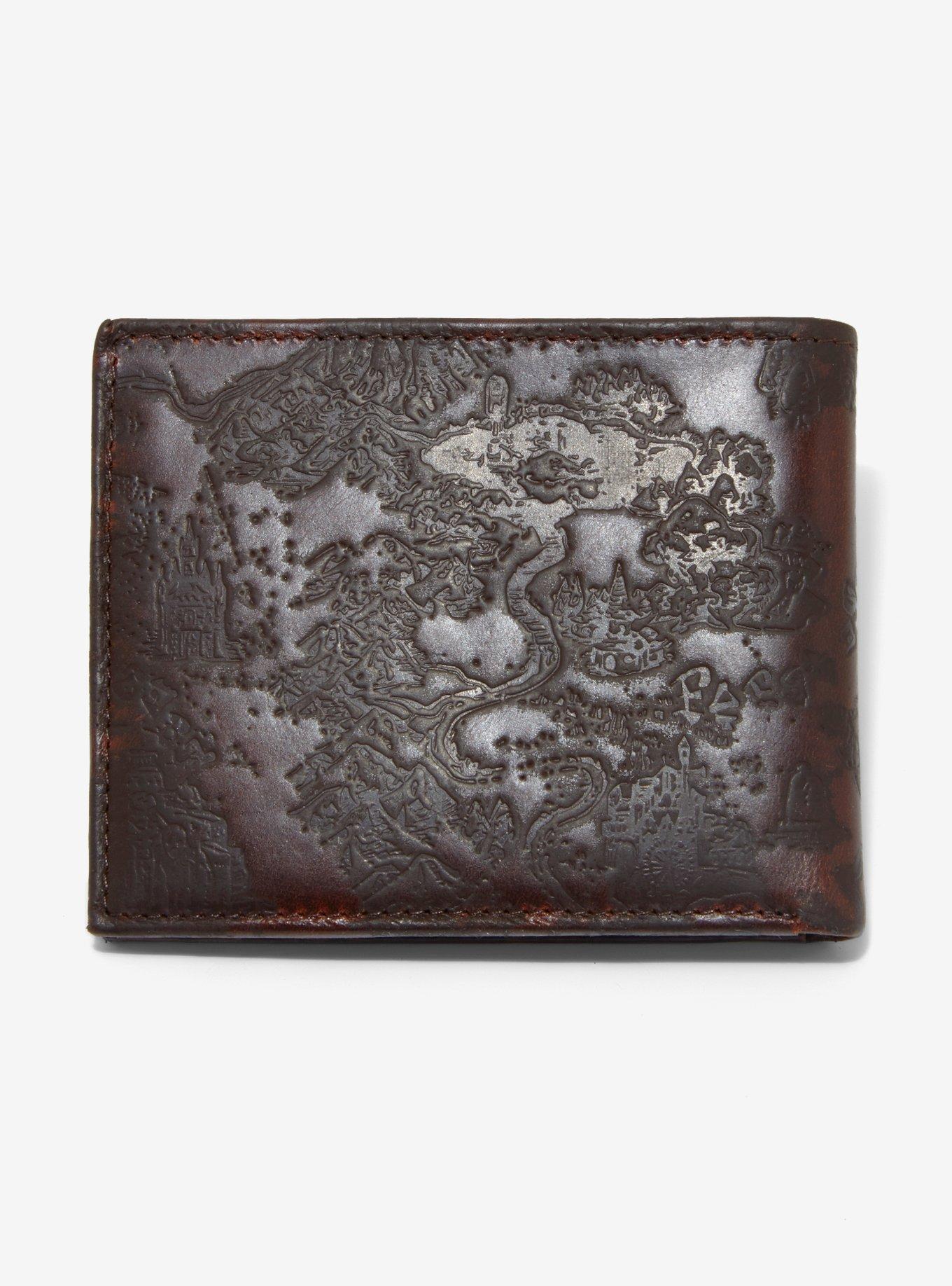 Nintendo The Legend Of Zelda Map Embossed Bi-Fold Wallet - BoxLunch Exclusive, , alternate