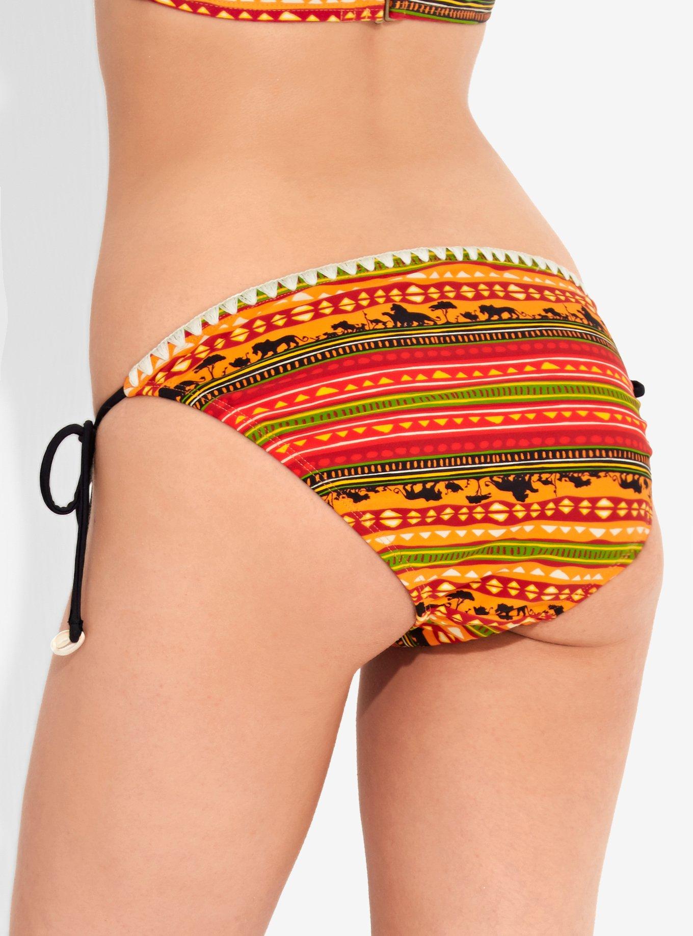 Disney The Lion King Halter Swim Bottoms, MULTI, alternate