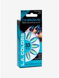 L.A. Colors Mirror Finish Extraterrestrial Chrome Faux Nail Set, , alternate