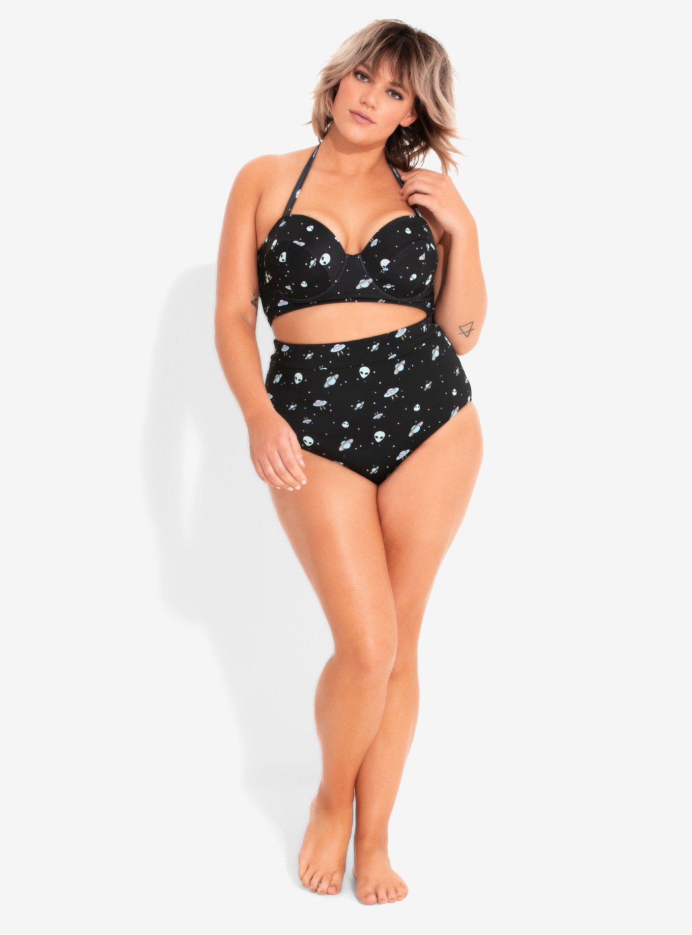 Alien Swim Bottoms Plus Size, , alternate