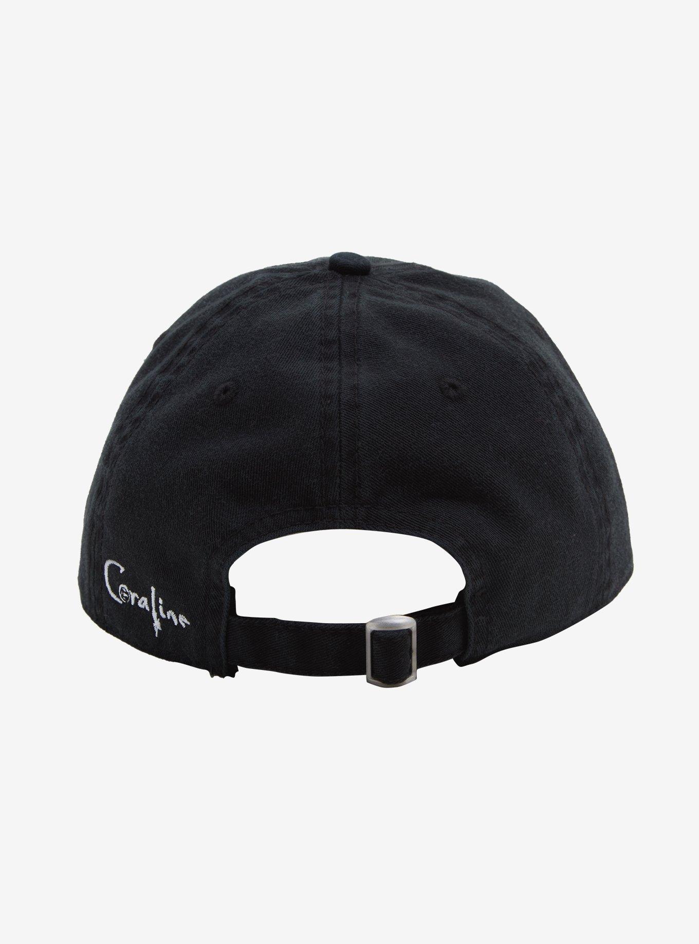 Coraline Face Dad Hat, , alternate