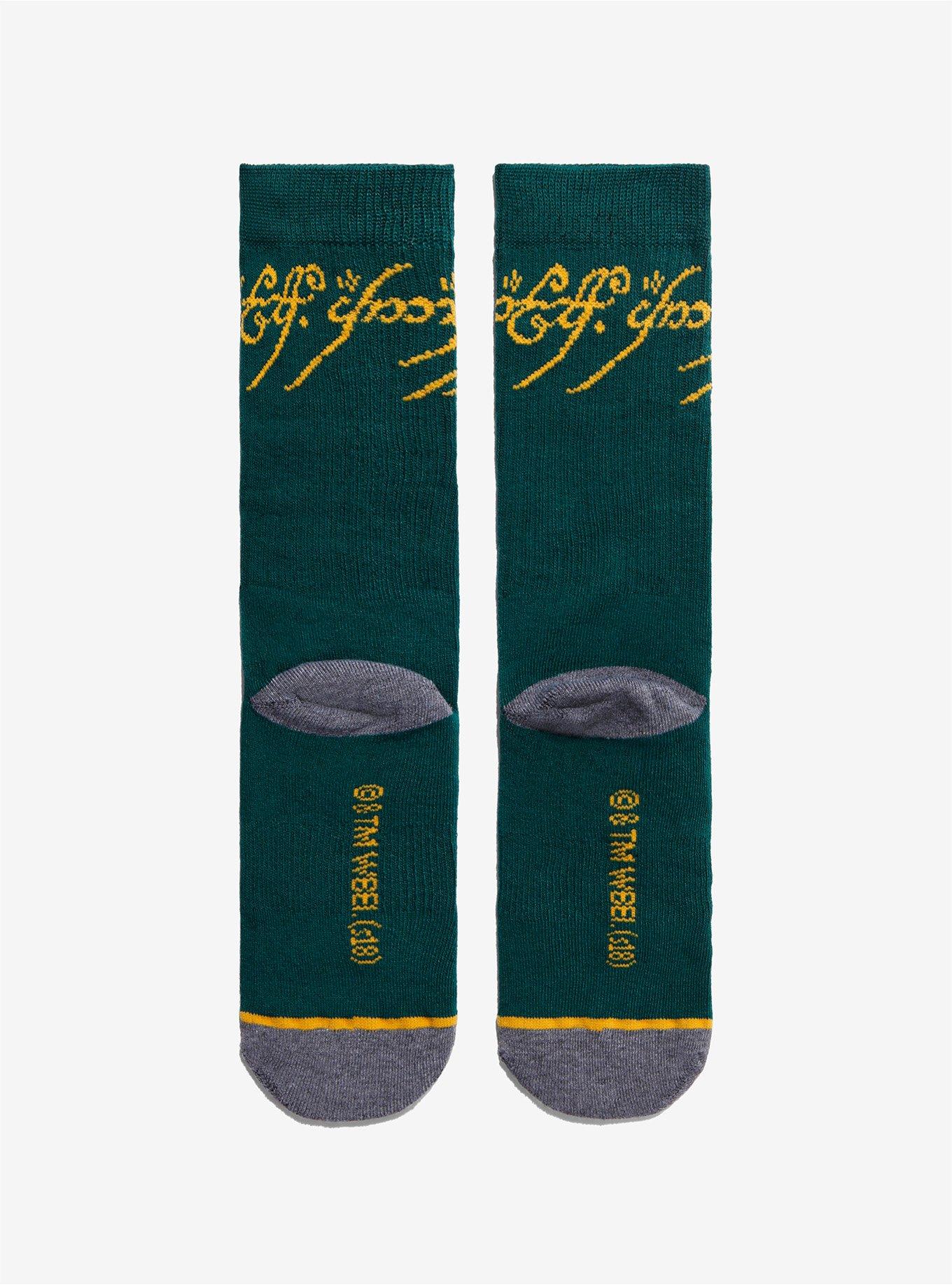 Lord Of The Rings Elvish Socks, , alternate