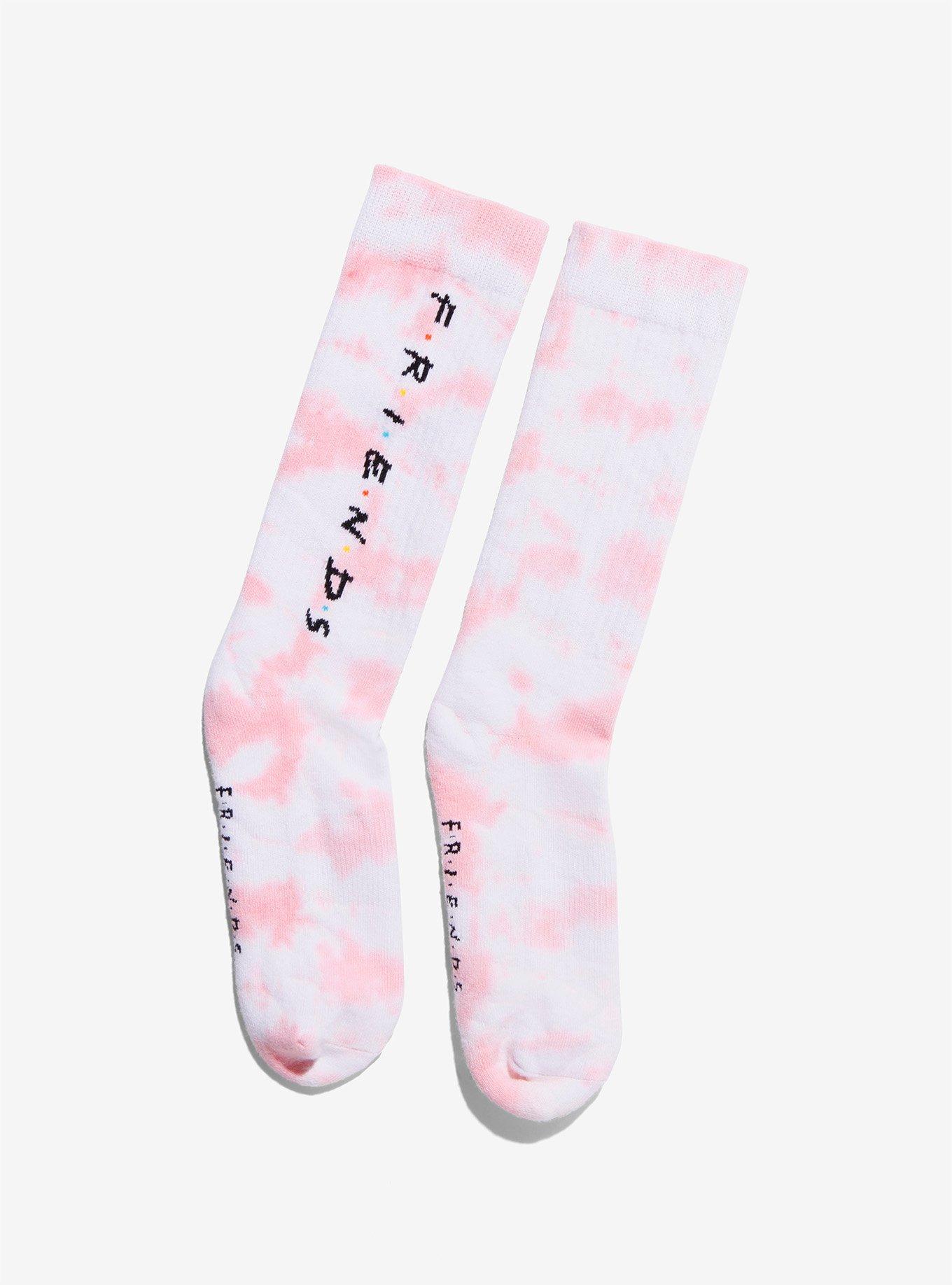 Friends Logo Dyed Socks - BoxLunch Exclusive, , alternate
