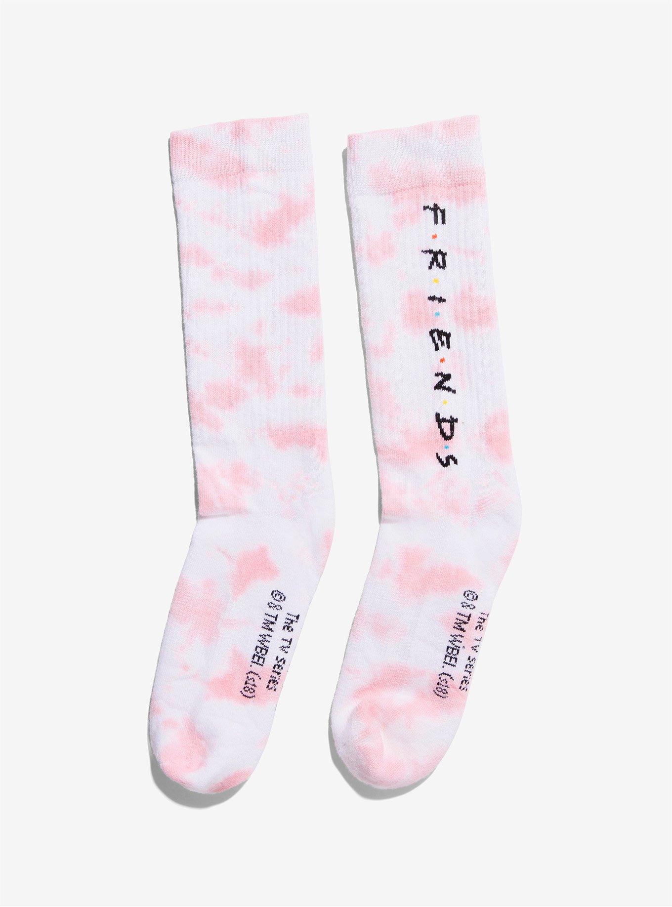 Friends Logo Dyed Socks - BoxLunch Exclusive, , alternate