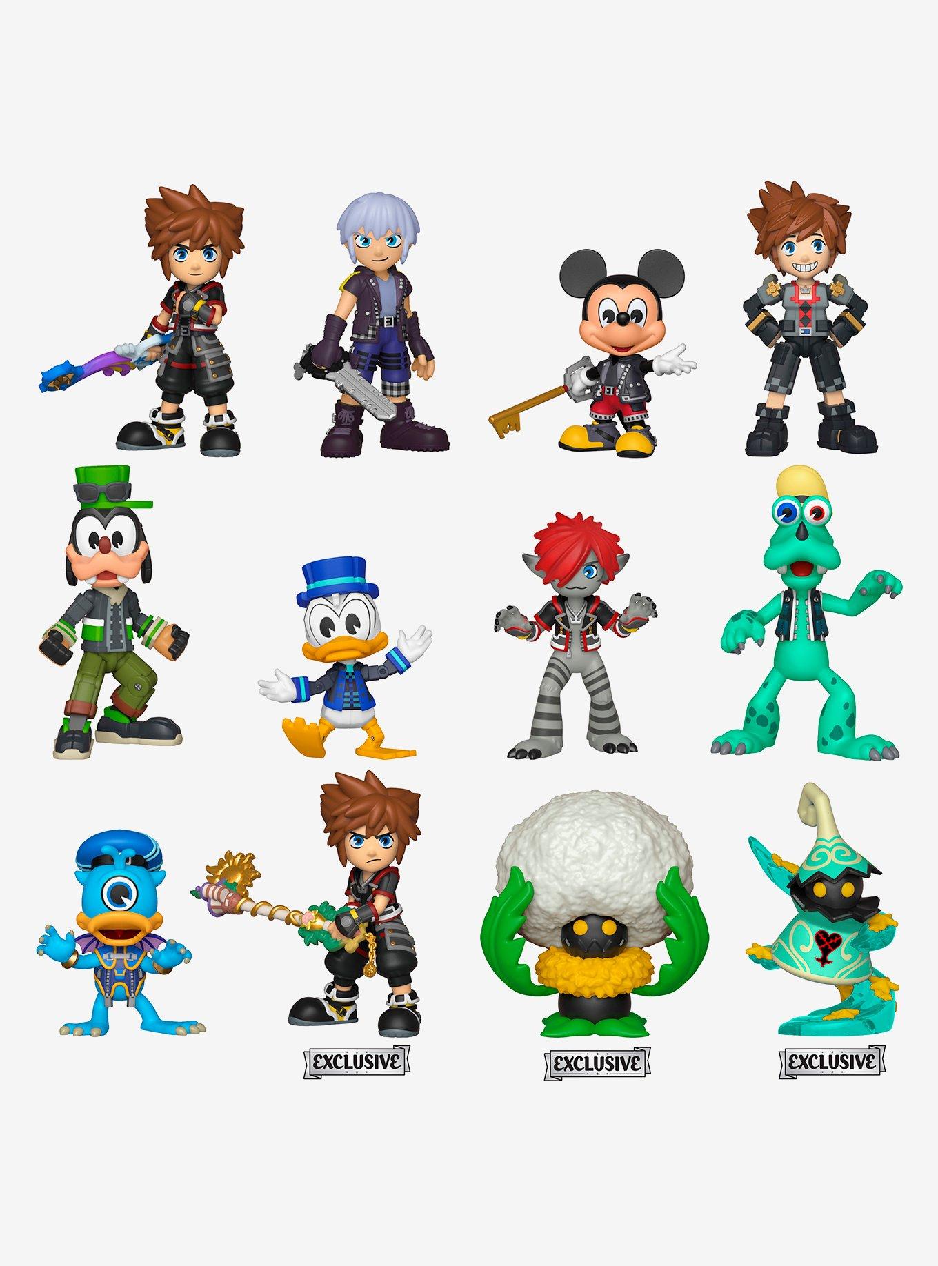 Funko Disney Kingdom Hearts Mystery Minis Blind Box Vinyl Figure Hot Topic Exclusive Variants, , alternate