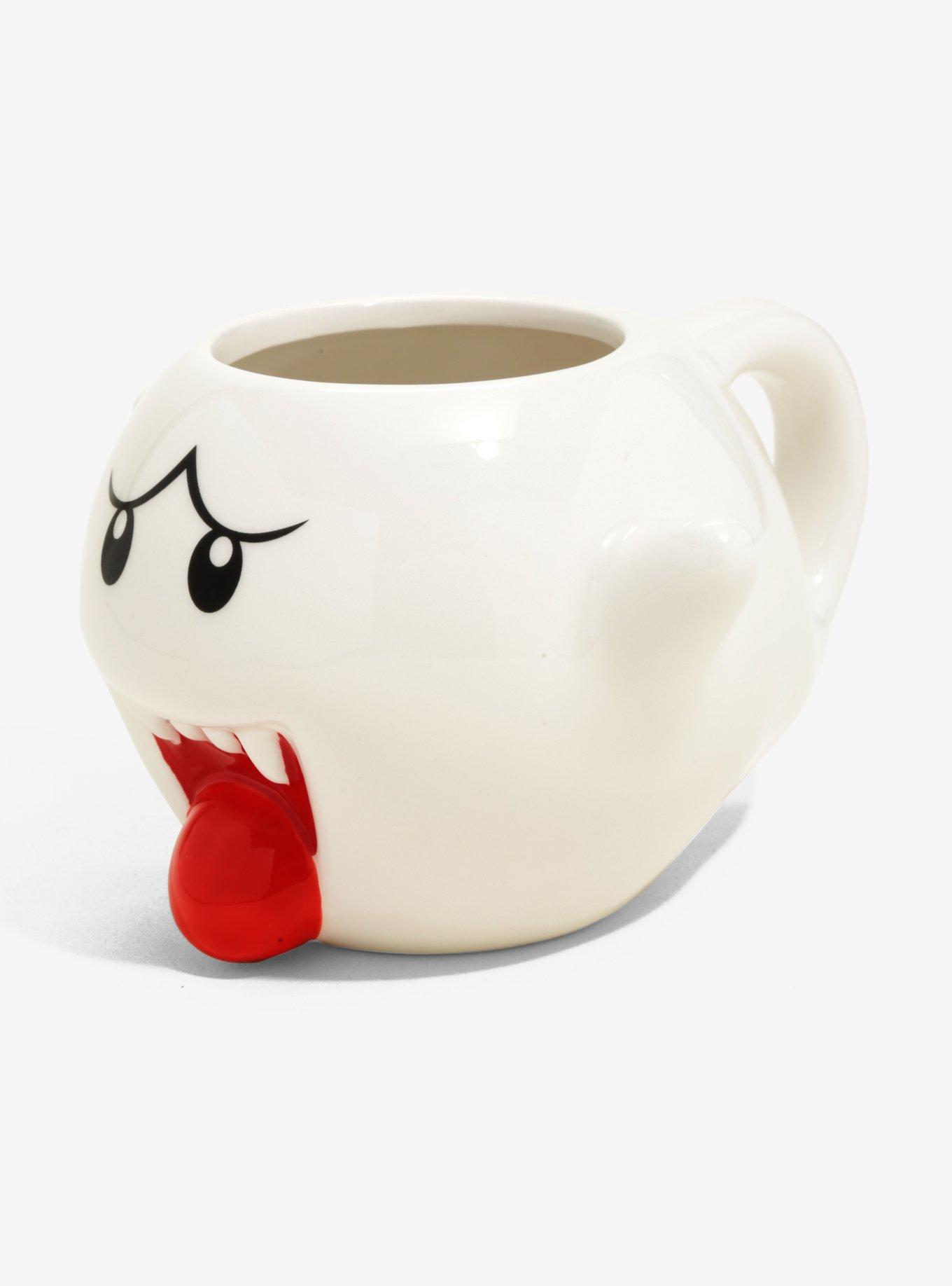 Nintendo Super Mario Bros. Boo Molded Mug, , alternate