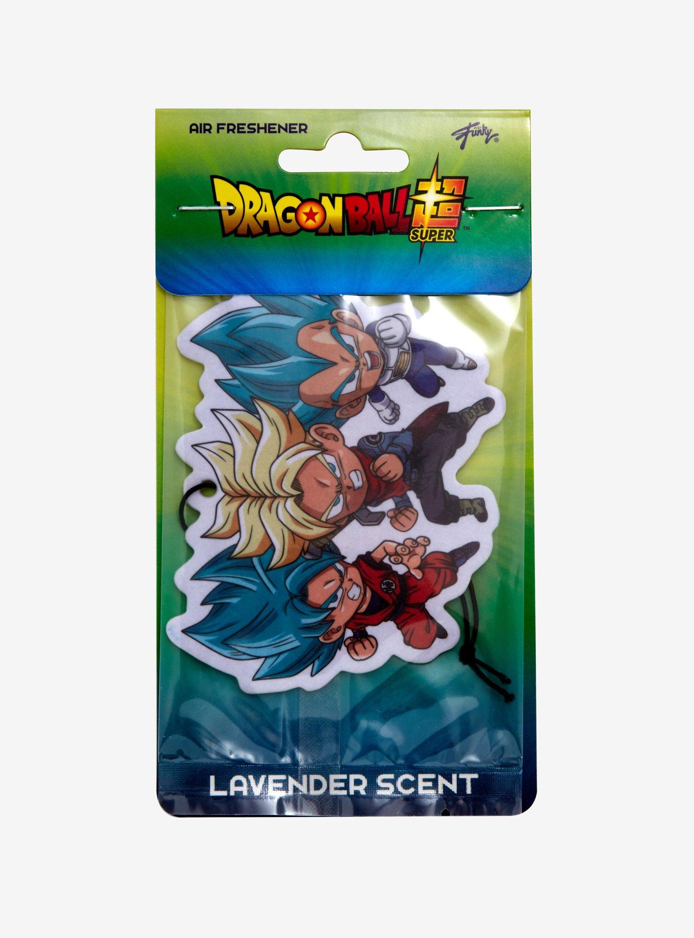 Dragon Ball Super Vegeta Goku Trunks Lavender Air Freshener, , alternate