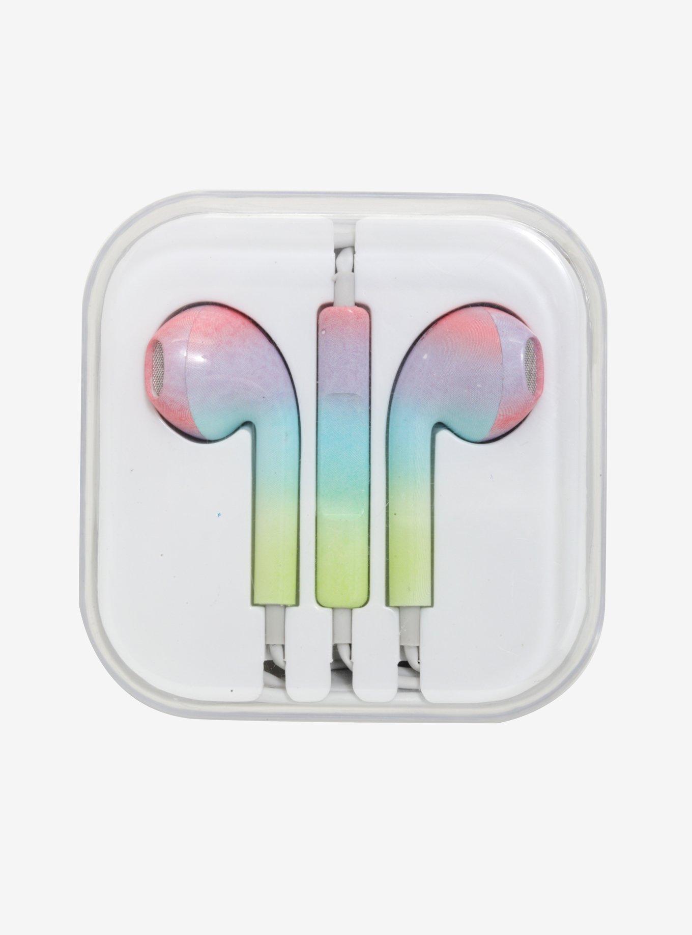 Pastel Gradient Earbuds, , alternate