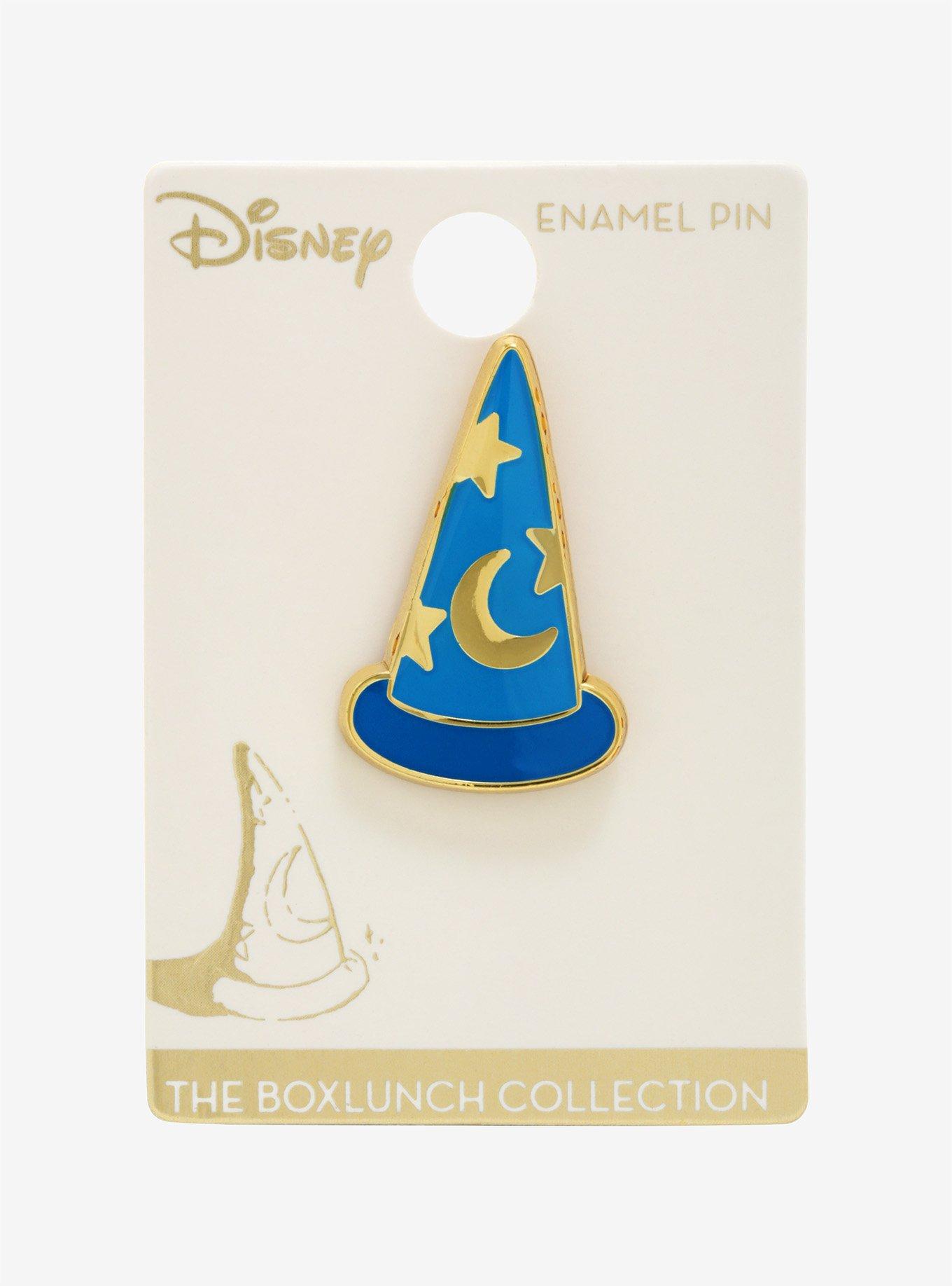 Disney Fantasia Sorcerer Mickey Hat Enamel Pin - BoxLunch Exclusive, , alternate