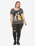 Disney Lady And The Tramp Kiss Girls T-Shirt Plus Size, , alternate