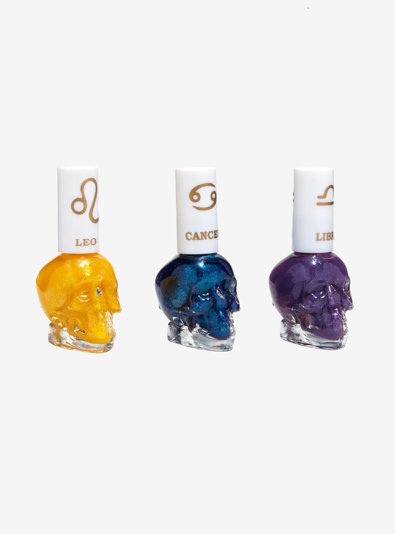 Blackheart Beauty Zodiac Leo Cancer Libra Nail Polish Set, , alternate