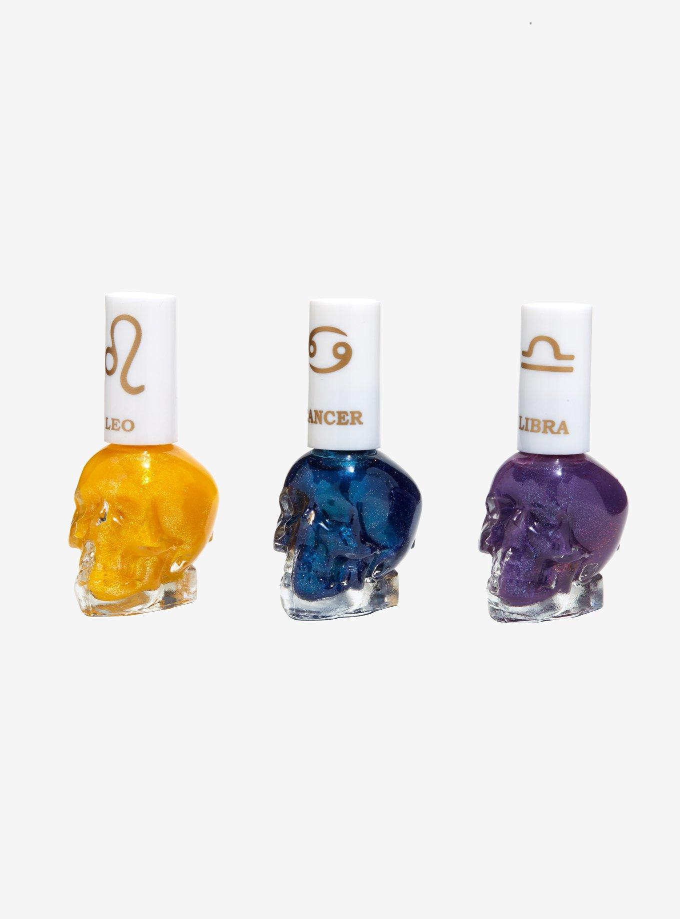 Blackheart Beauty Zodiac Leo Cancer Libra Nail Polish Set, , alternate