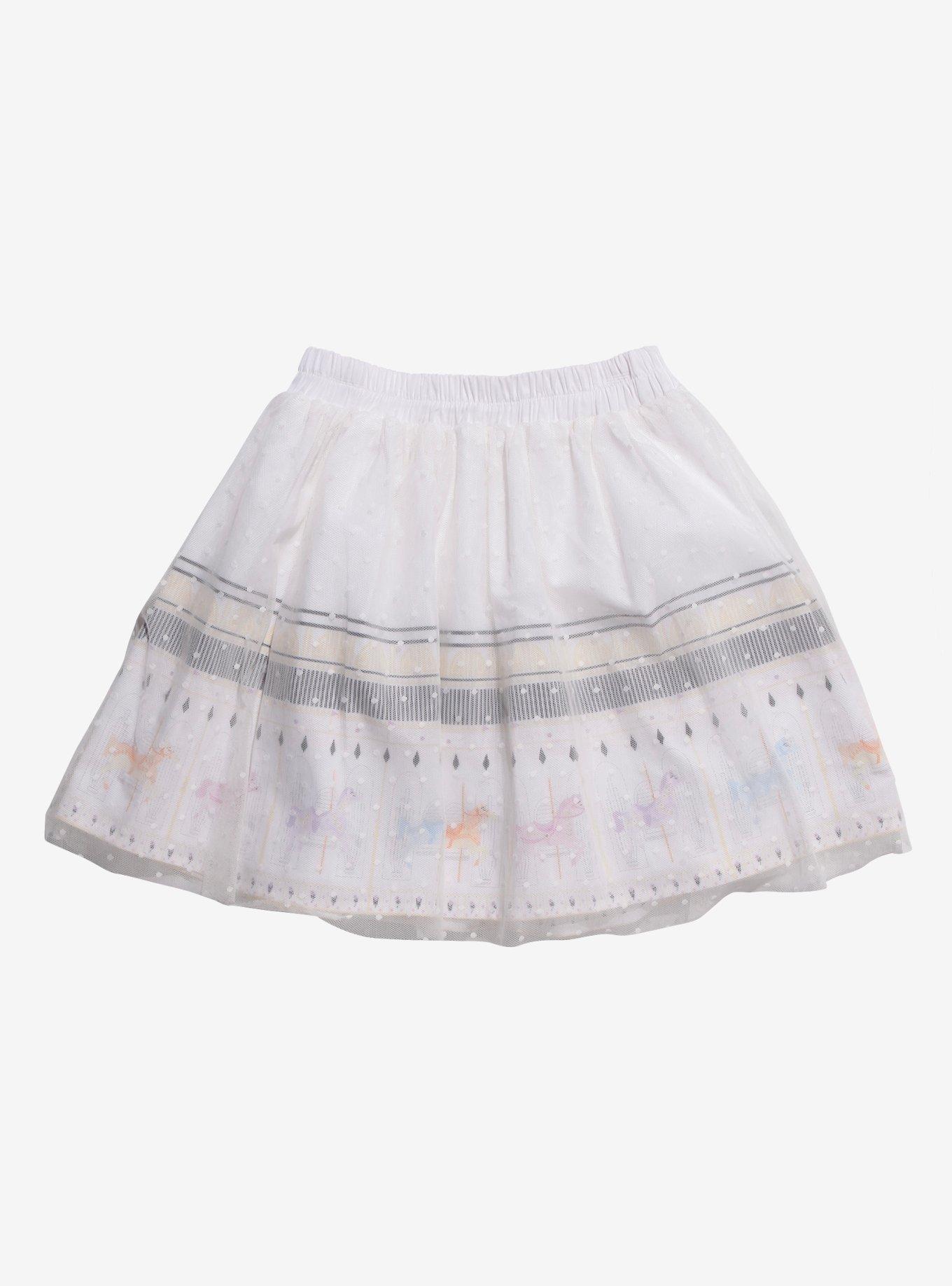 Her Universe Disney Mary Poppins Returns Carousel Horses Toddler Skirt, , alternate