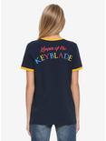 Disney Kingdom Hearts Keyblade Womens Ringer T-Shirt - BoxLunch Exclusive, , alternate