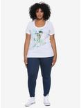 Panic! At The Disco Pray For The Wicked Girls T-Shirt Plus Size, WHITE, alternate