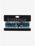 Riverdale Jughead Rubber Bracelet Set Hot Topic Exclusive, , alternate