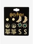Harry Potter Slytherin Earring Set, , alternate
