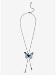 Butterfly Wings Drop Necklace, , alternate