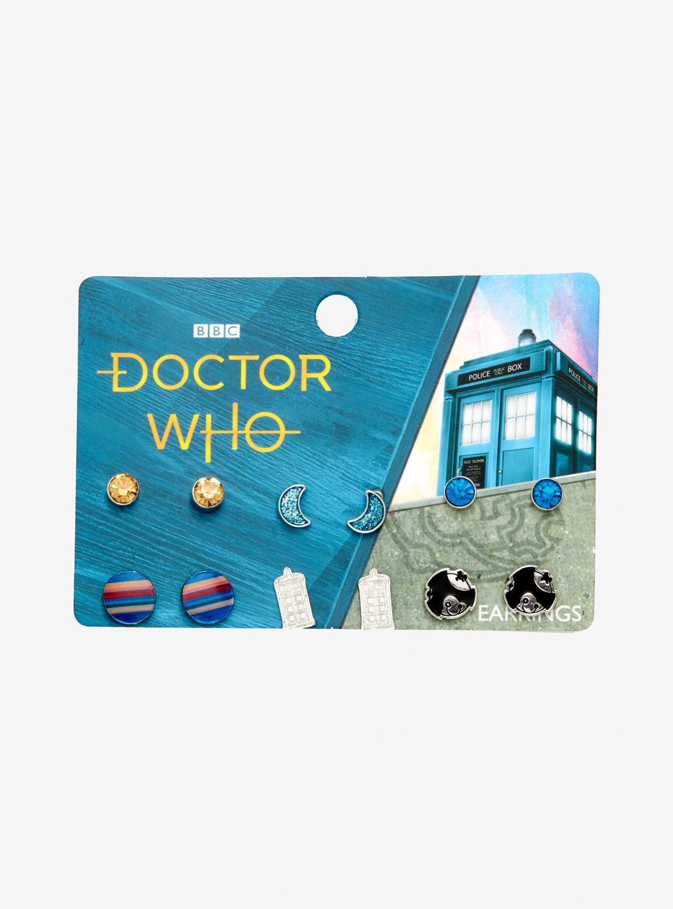Doctor Who Thirteenth Doctor Earring Set, , alternate
