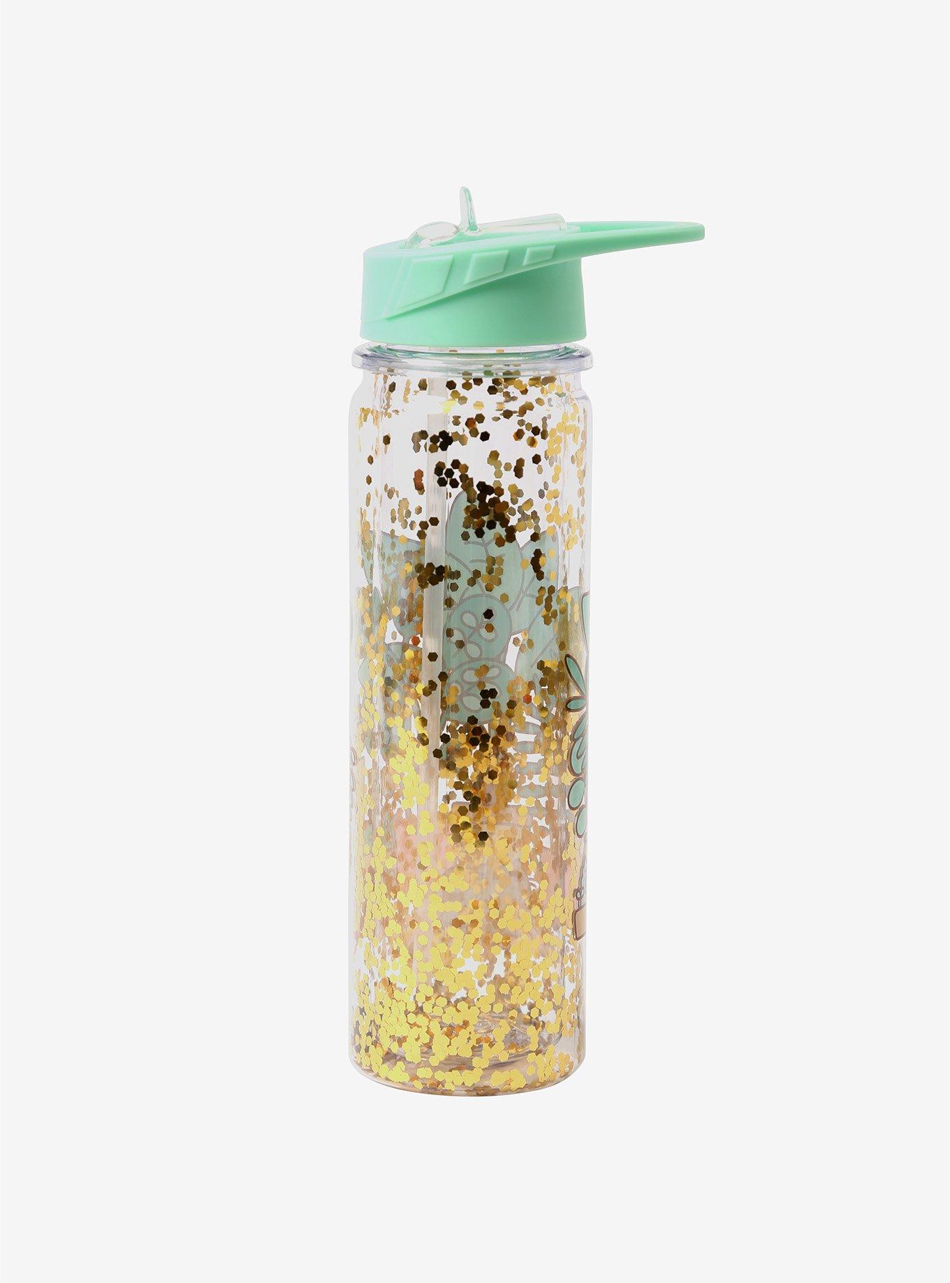 Pusheen Stormy Pip Glitter Water Bottle, , alternate