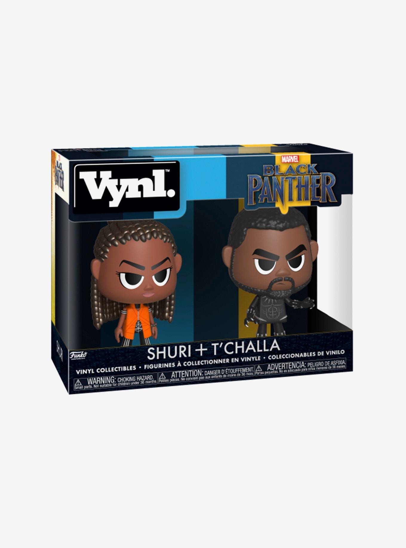 Funko Vynl. Marvel Black Panther Shuri & T'Challa Vinyl Figures, , alternate