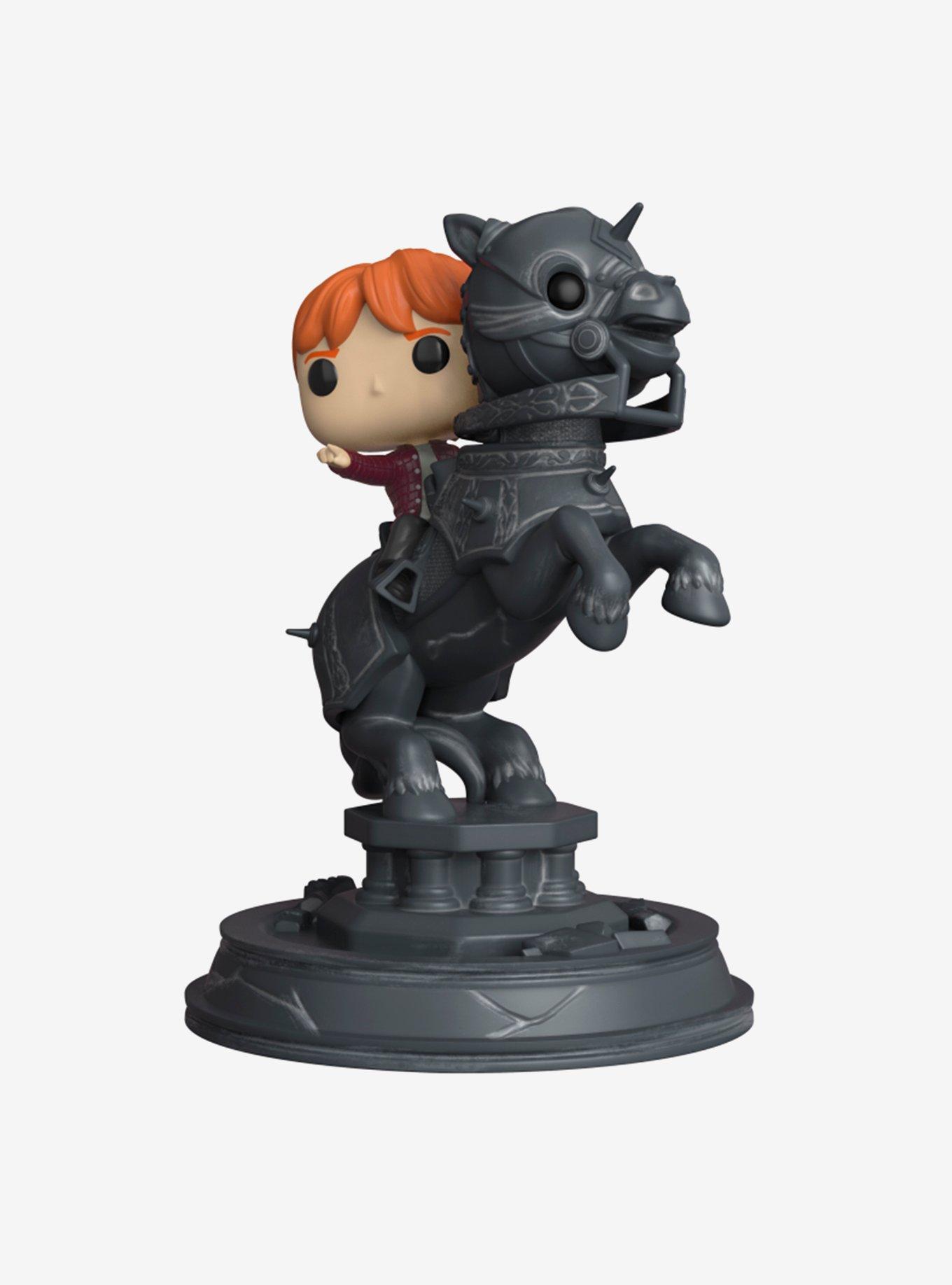 Funko Pop! Movie Moments Harry Potter Ron Weasley Riding Chess Piece Vinyl Figure Set, , alternate