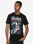 Marvel Venom Comic Book Cover T-Shirt, BLACK, alternate