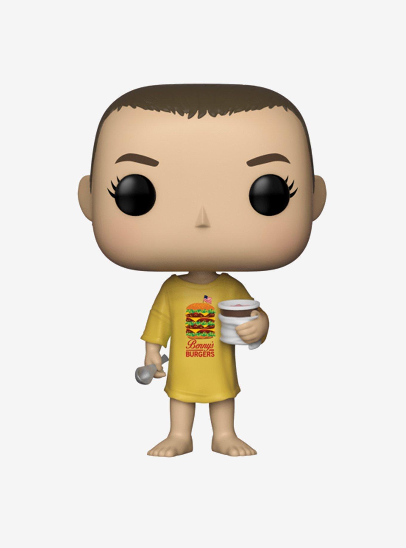 Funko Pop! Stranger Things Eleven (Burger T-Shirt) Vinyl Figure, , alternate