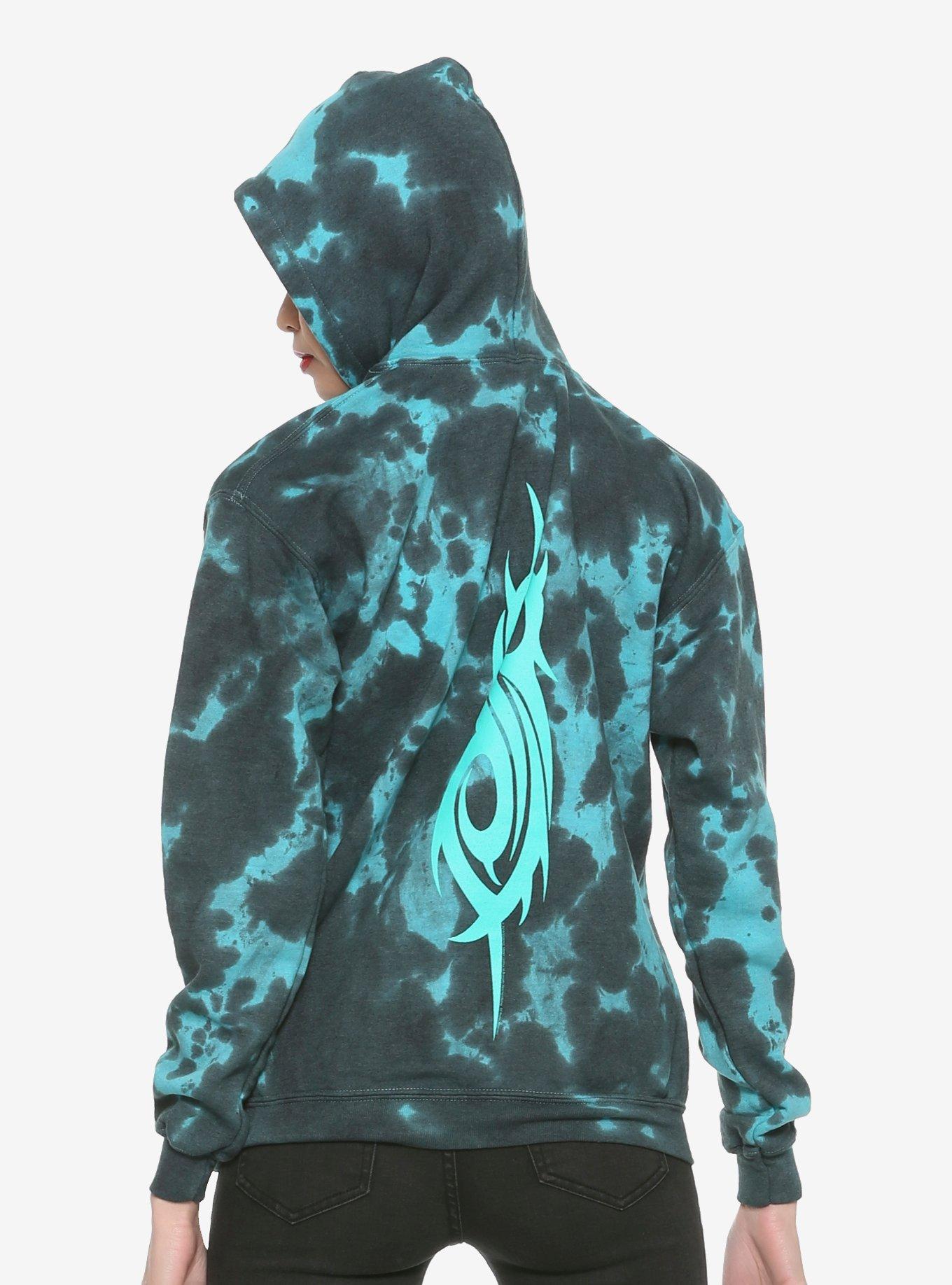 Slipknot Goat Acid Wash Girls Hoodie, , alternate