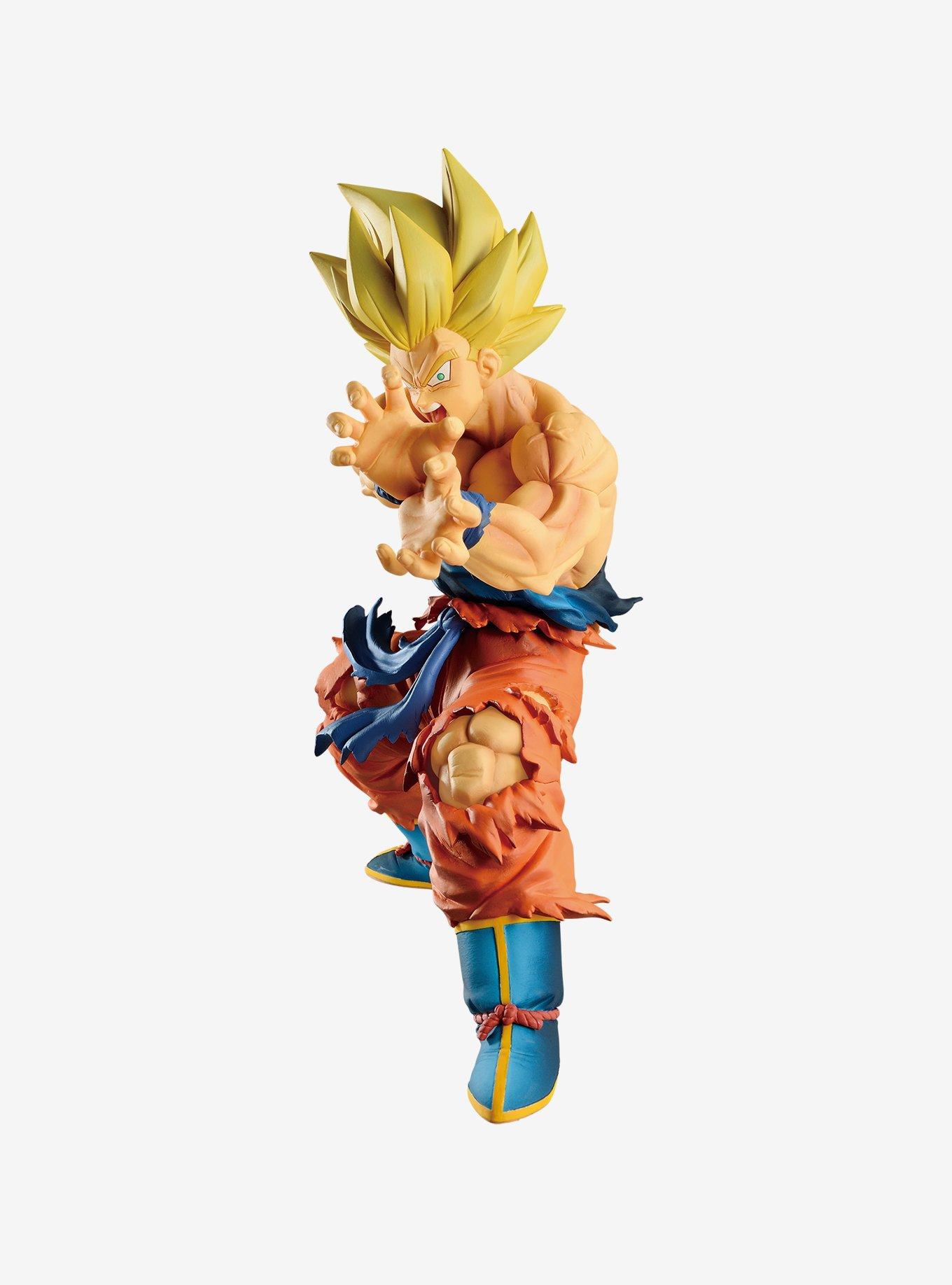 Banpresto Dragon Ball Legends Super Saiyan Son Gokou Kamehameha Figure, , alternate