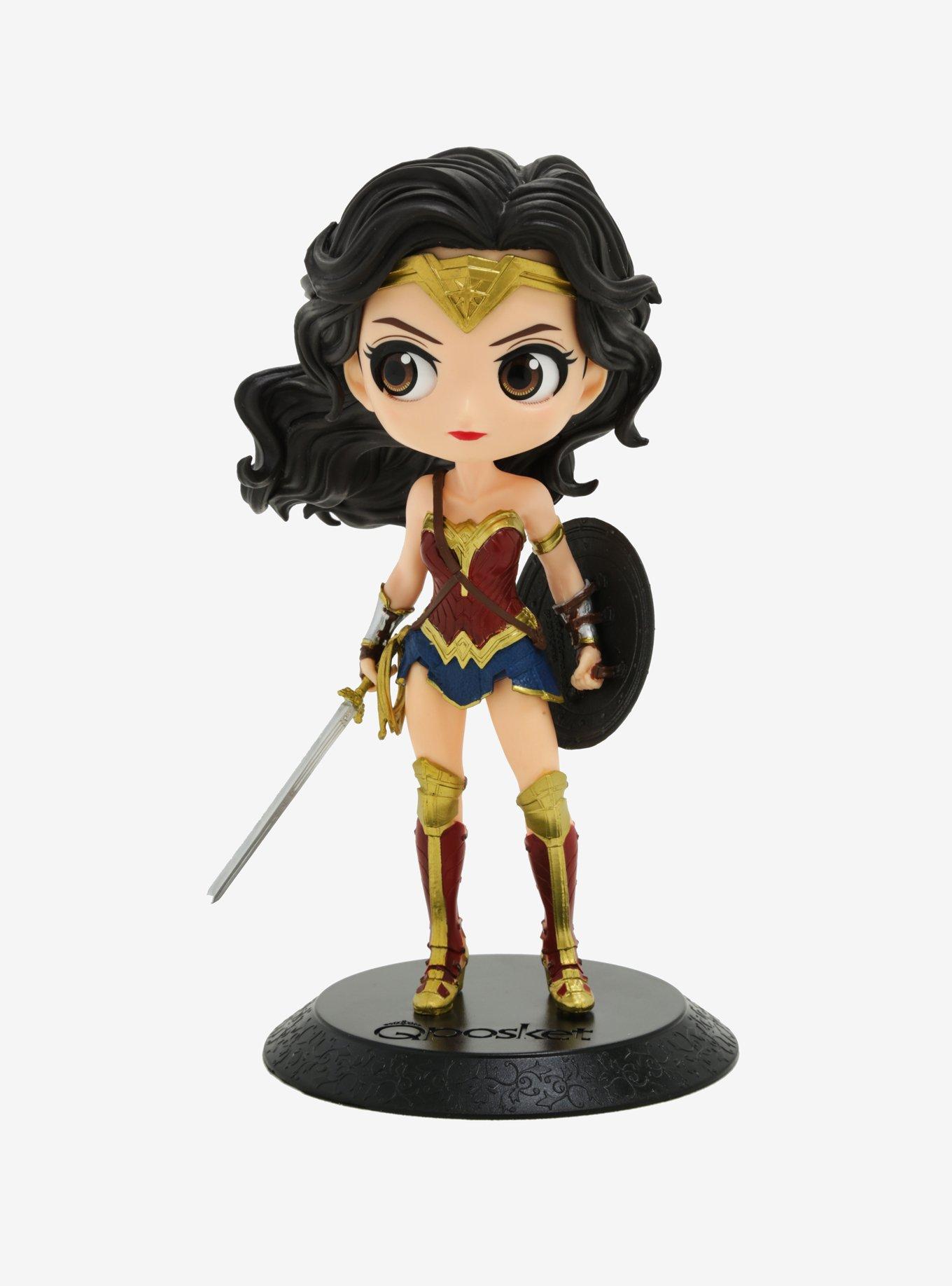 Banpresto DC Comics Justice League Q Posket Wonder Woman Vinyl Figure, , alternate