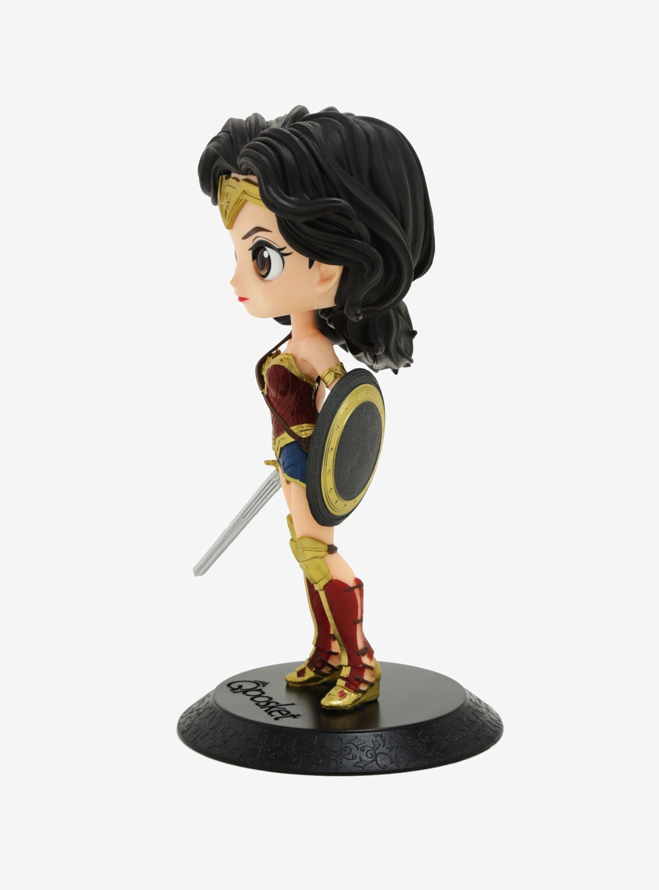 Banpresto DC Comics Justice League Q Posket Wonder Woman Vinyl Figure, , alternate