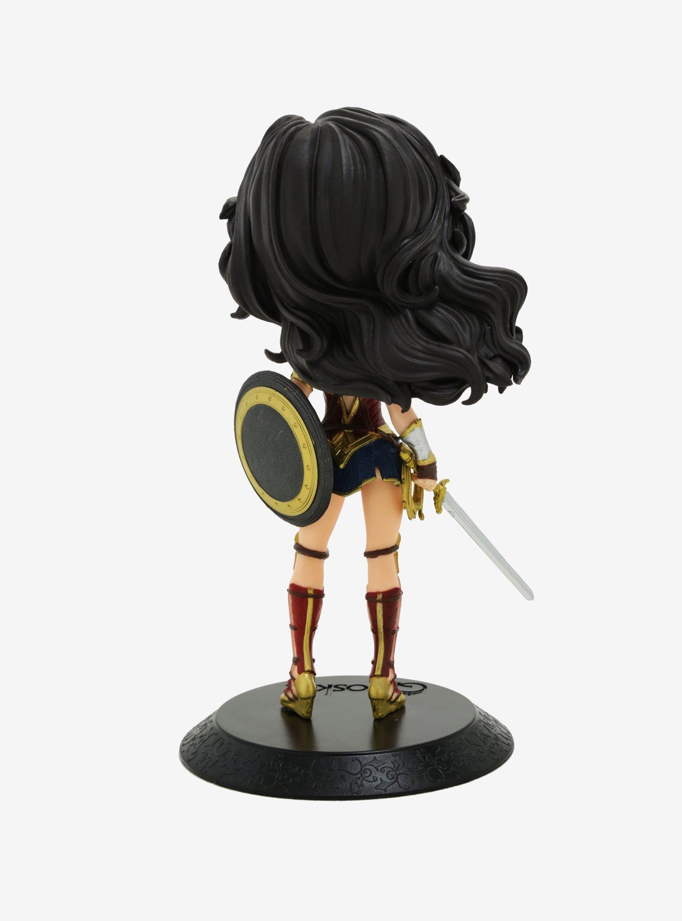 Banpresto DC Comics Justice League Q Posket Wonder Woman Vinyl Figure, , alternate