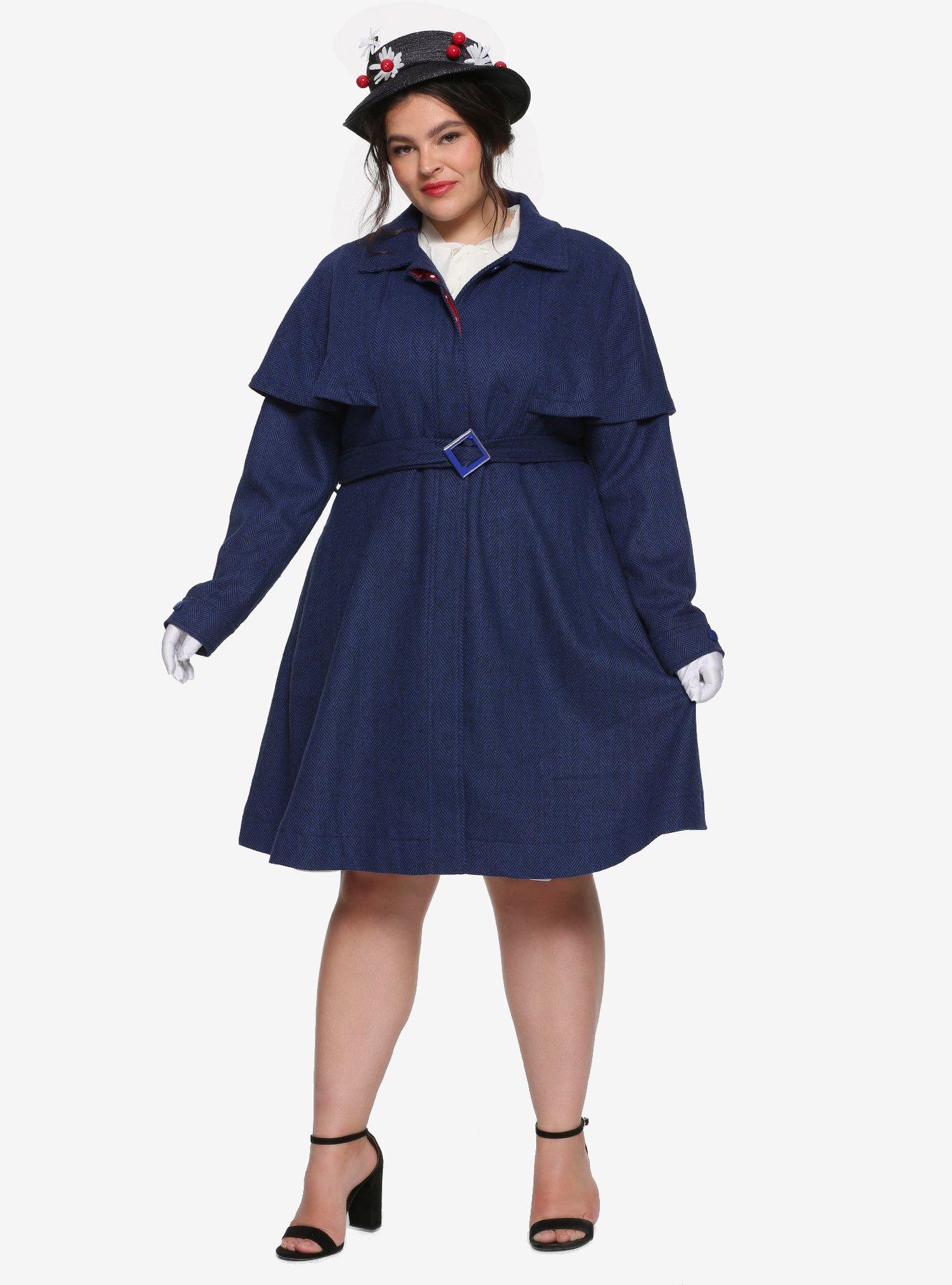 Her Universe Disney Mary Poppins Returns Girls Coat Plus Size, , alternate
