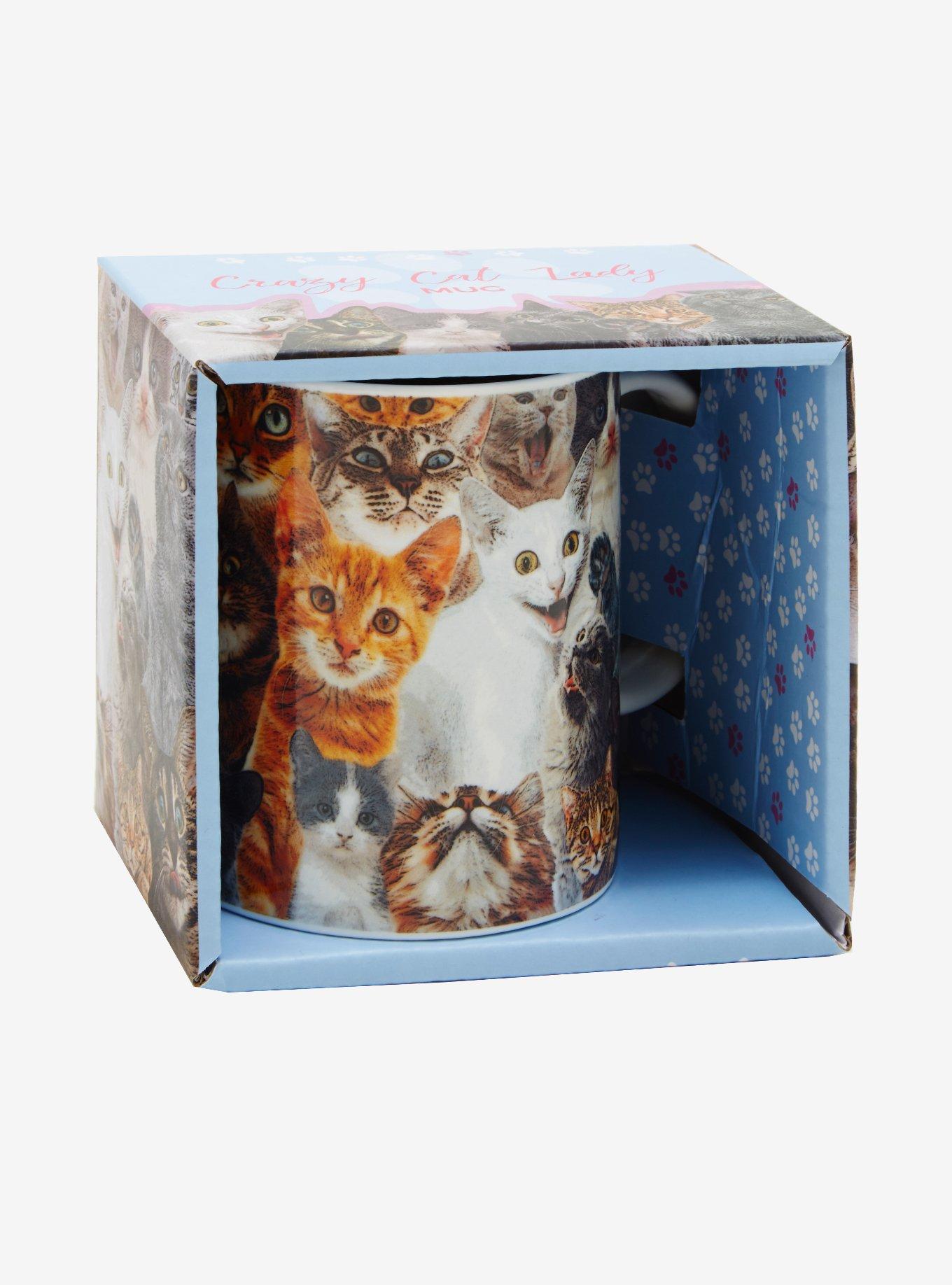 Crazy Cat Lady Collage Mug, , alternate