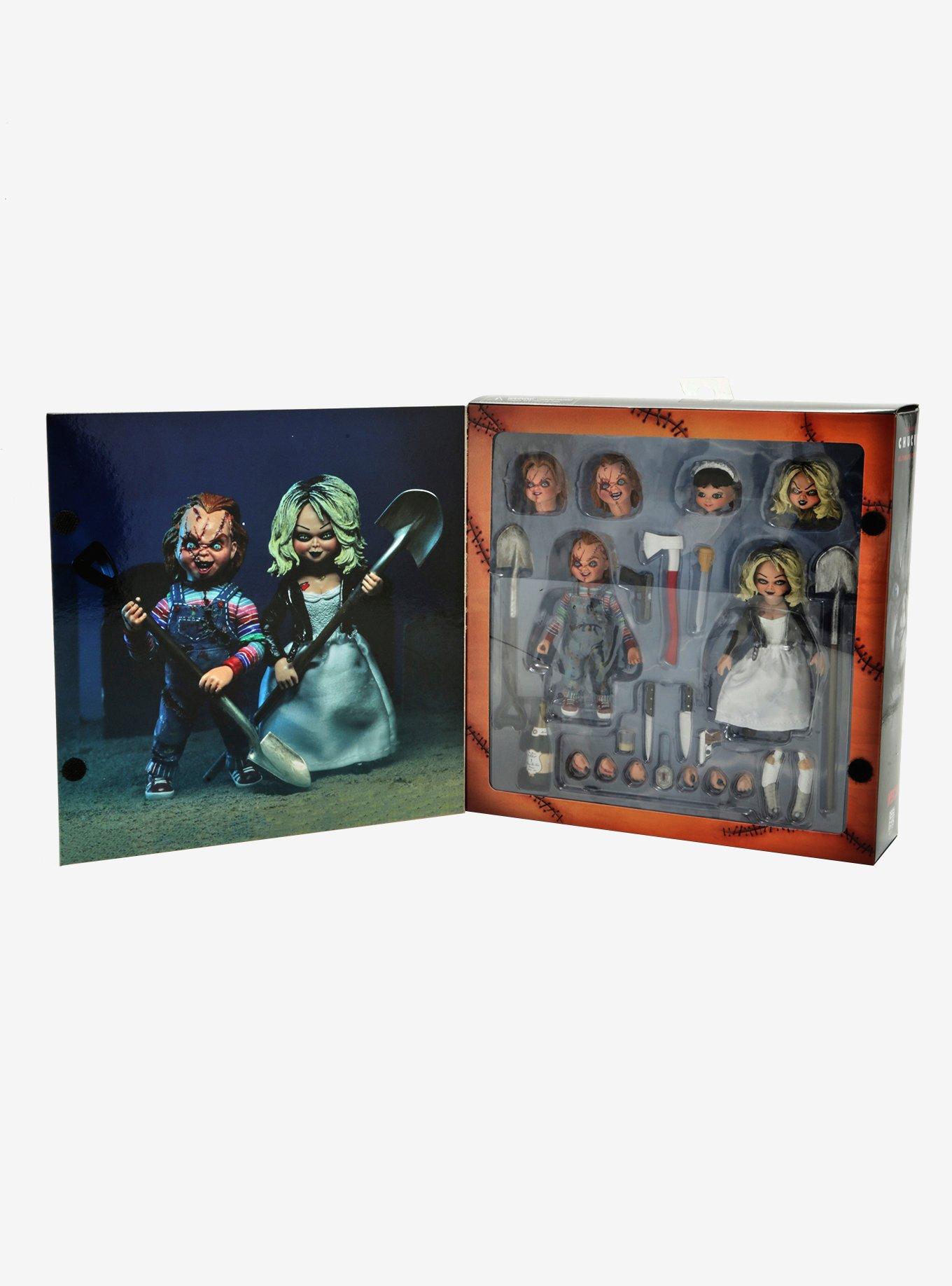 Bride Of Chucky Ultimate Chucky & Tiffany Figure Set, , alternate