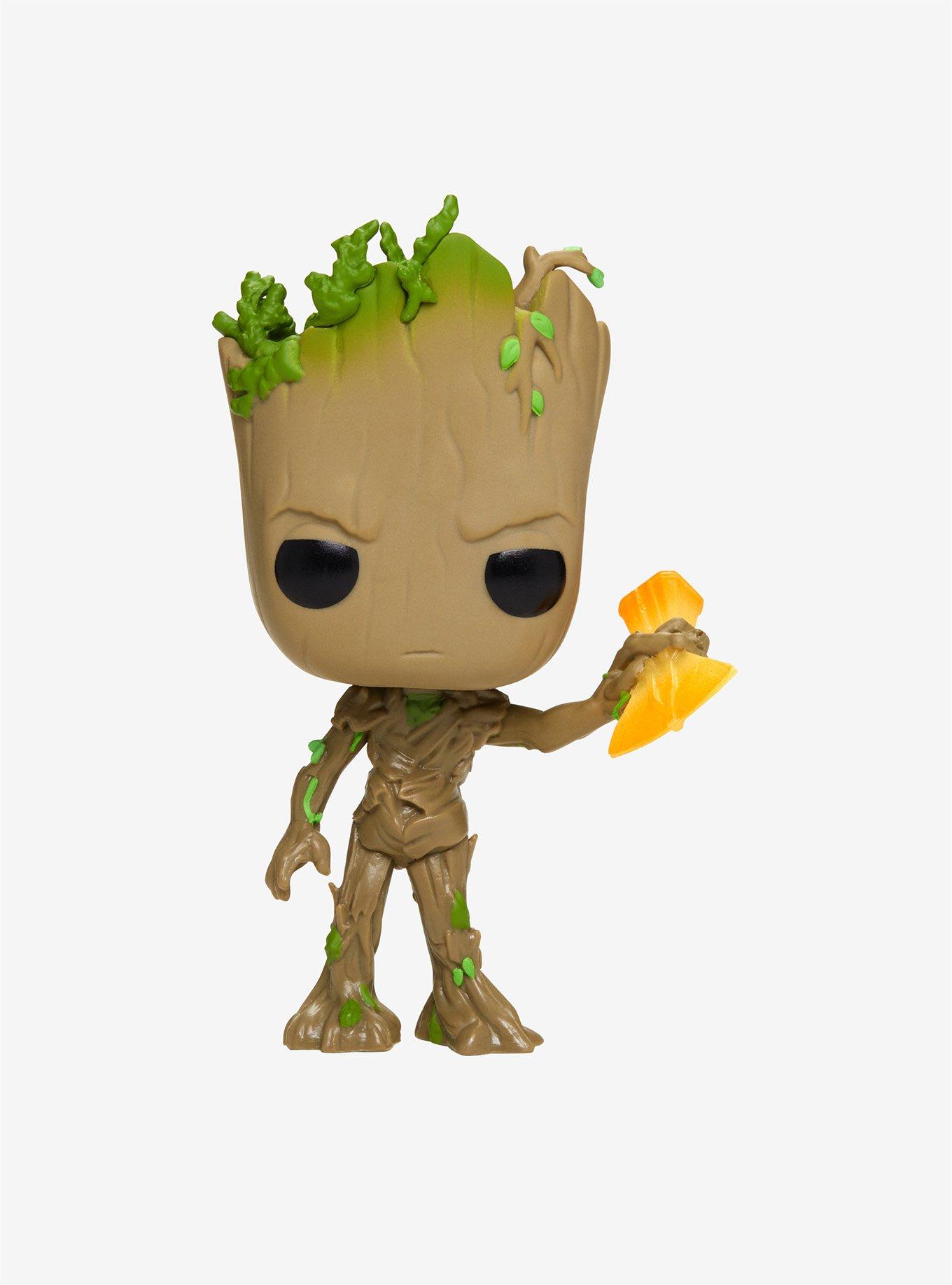 Funko Marvel Avengers: Infinity War Pop! Groot Stormbreaker Vinyl Bobble-Head, , alternate