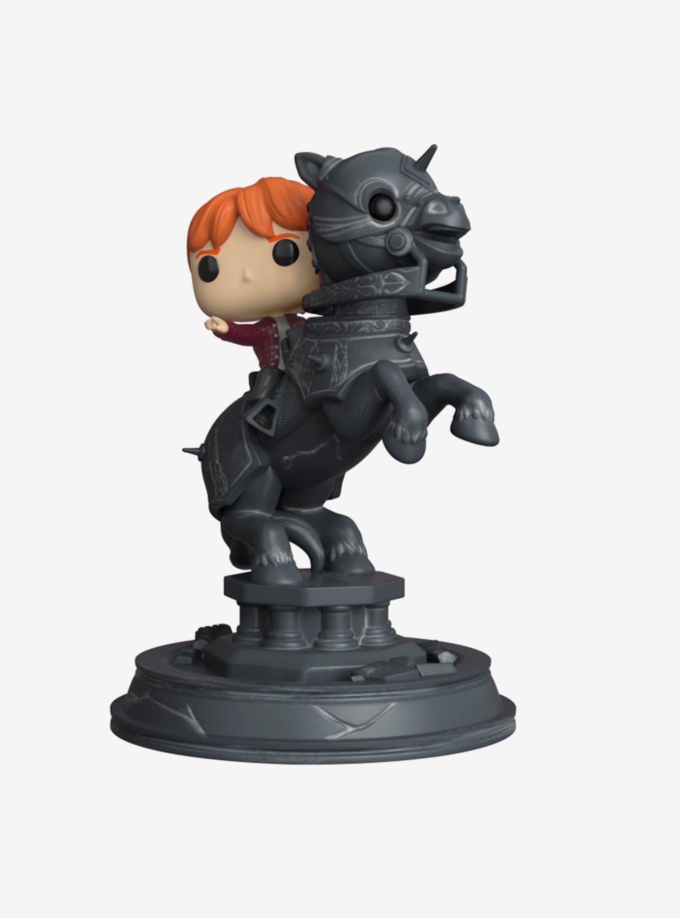 Funko Harry Potter Pop! Movie Moments Ron Weasley Riding Chess Piece Vinyl Figure, , alternate