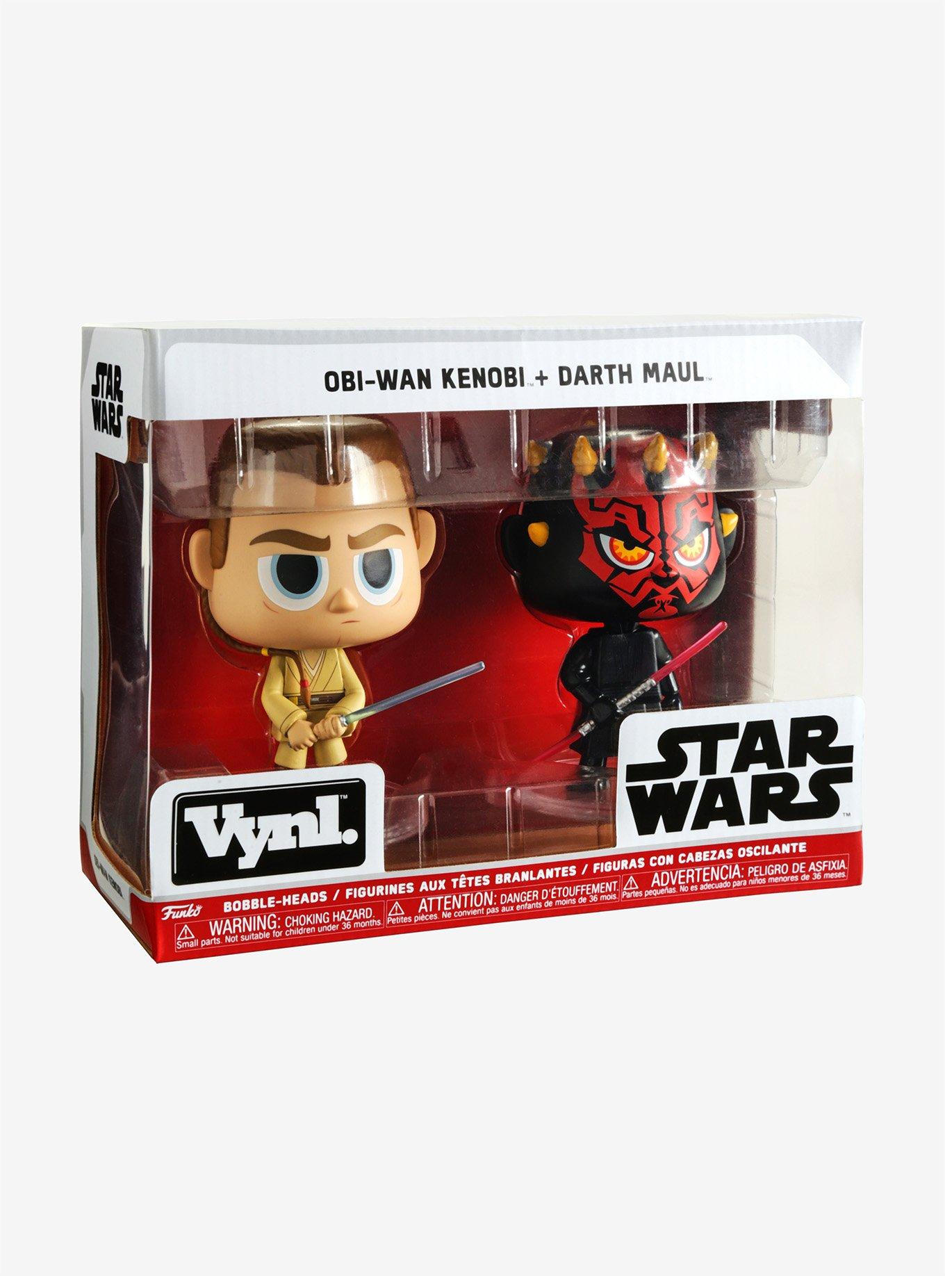 Funko Star Wars Vynl. Obi-Wan Kenobi & Darth Maul Vinyl Bobble-Heads, , alternate