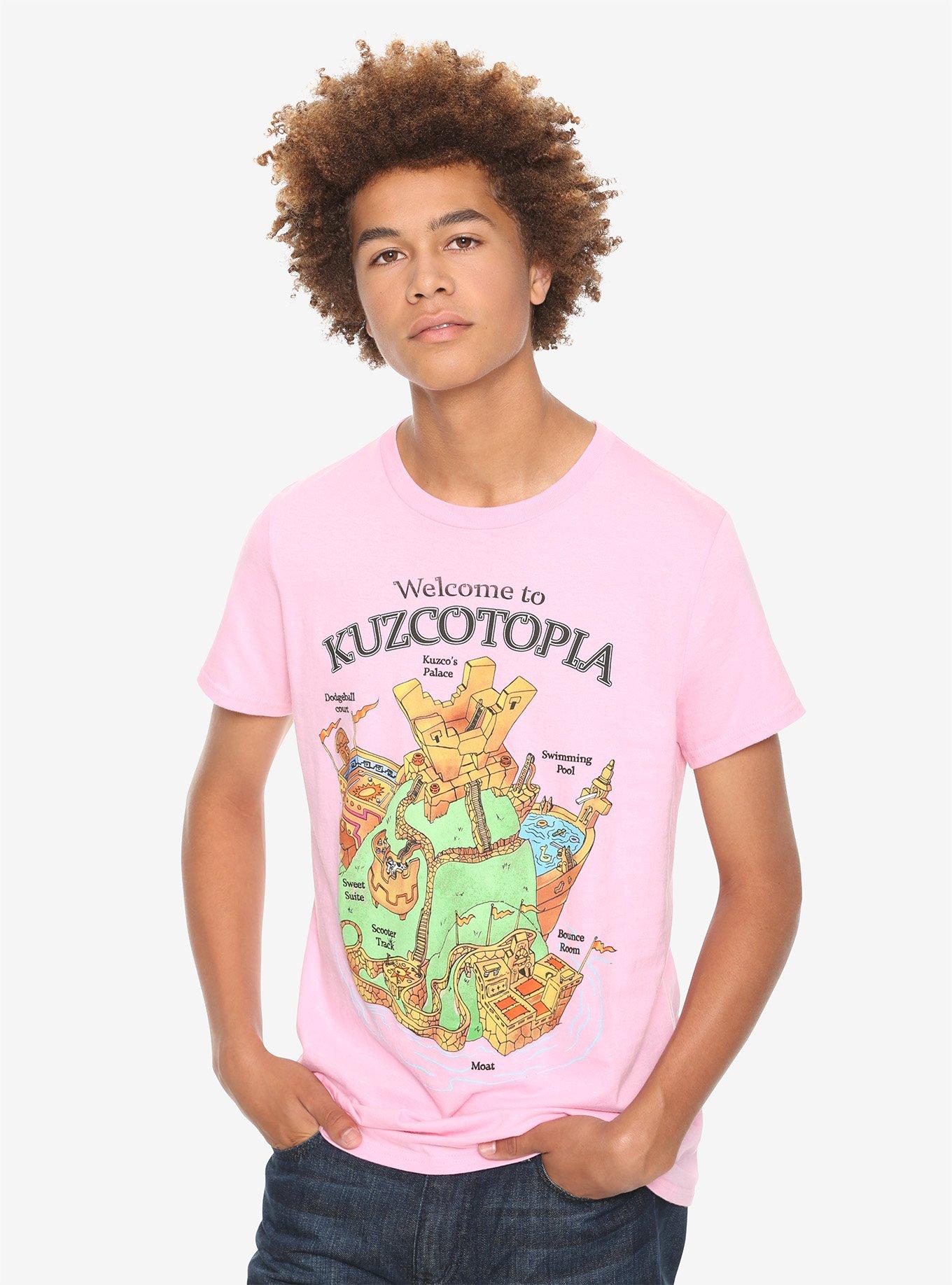 Disney The Emperor's New Groove Kuzcotopia Map T-Shirt, , alternate