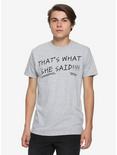 The Office That's What She Said T-Shirt, HEATHER GREY, alternate